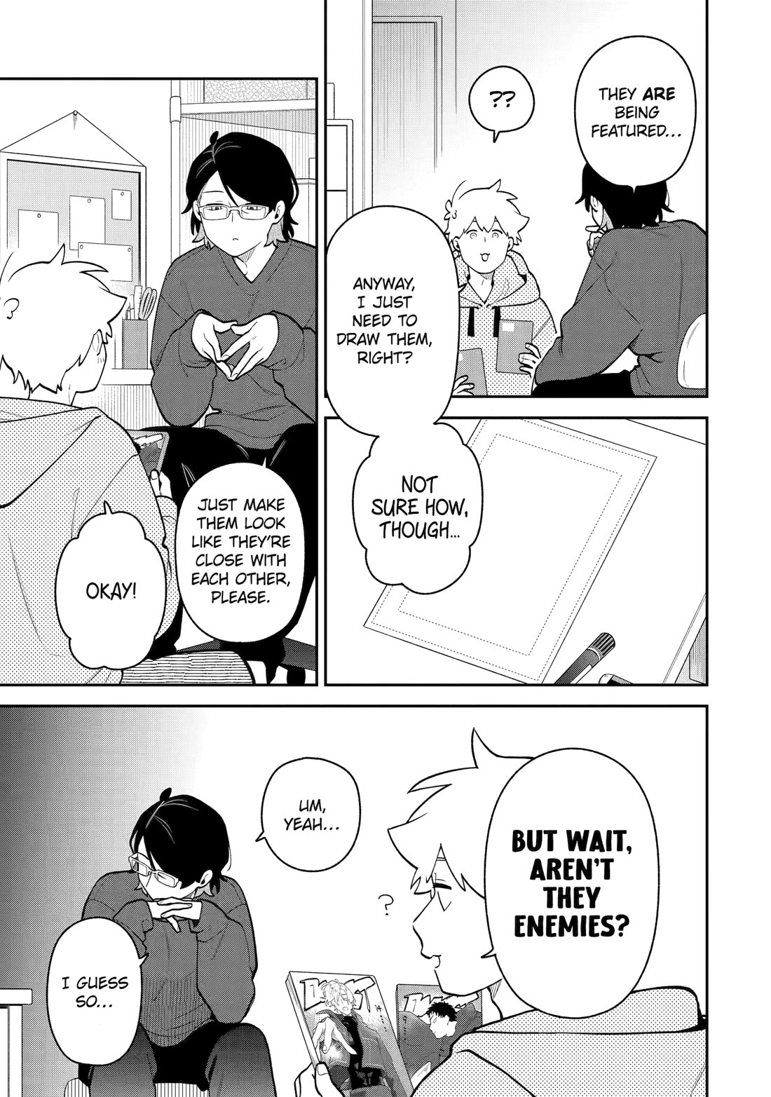 How I Attended an All-Guy's Mixer chapter 56 page 9