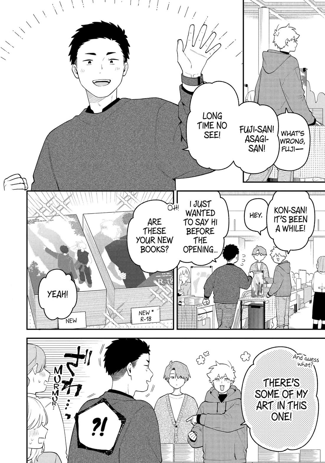 How I Attended an All-Guy's Mixer chapter 63 page 12