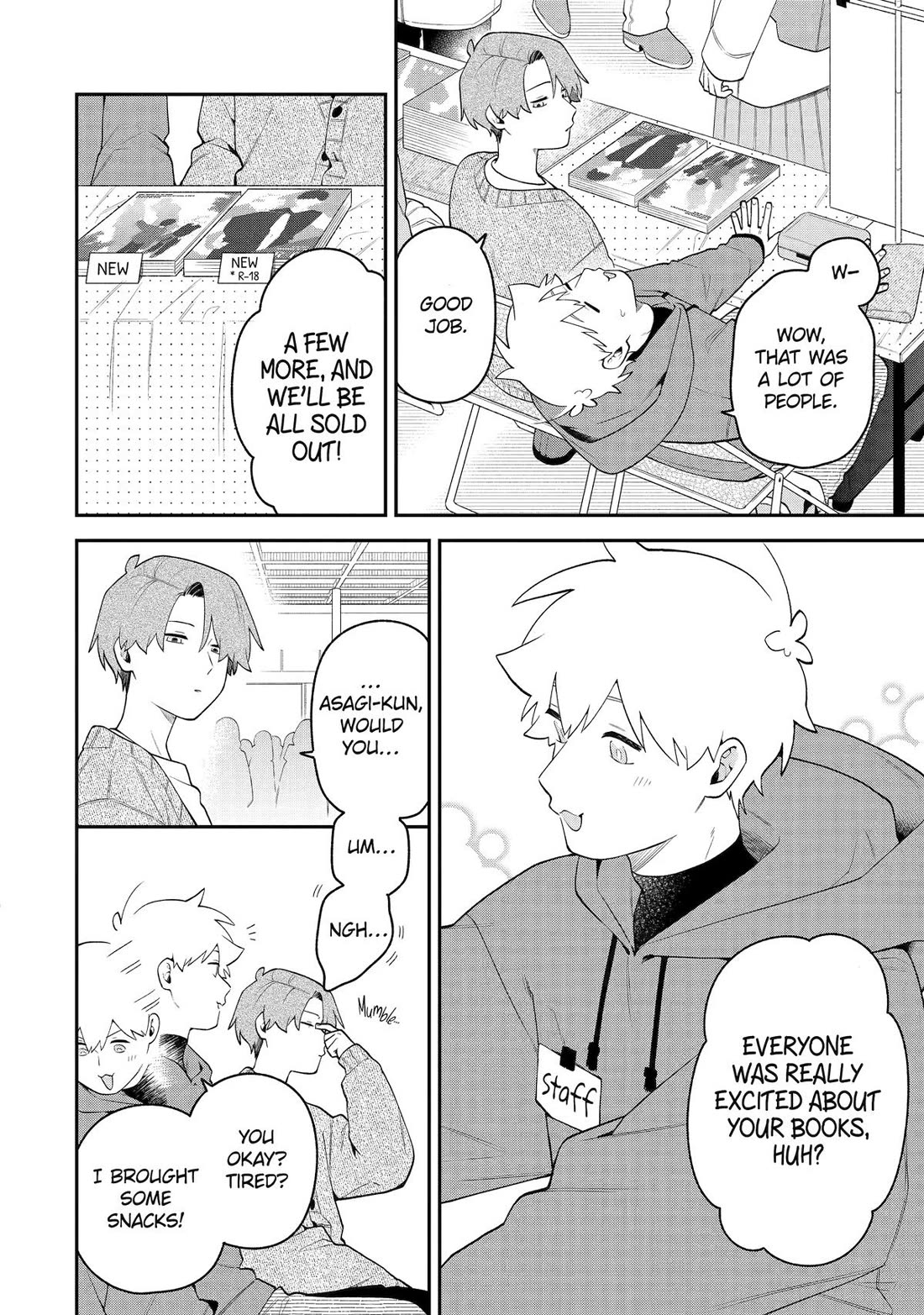 How I Attended an All-Guy's Mixer chapter 63 page 14