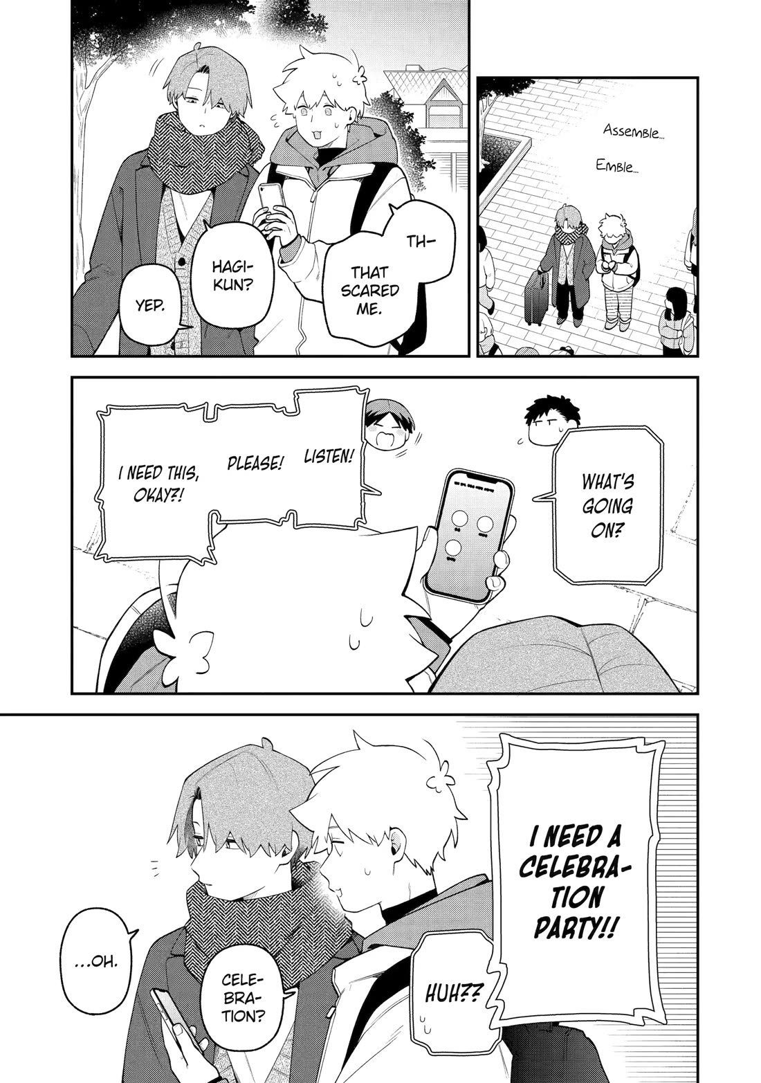 How I Attended an All-Guy's Mixer chapter 64 page 3