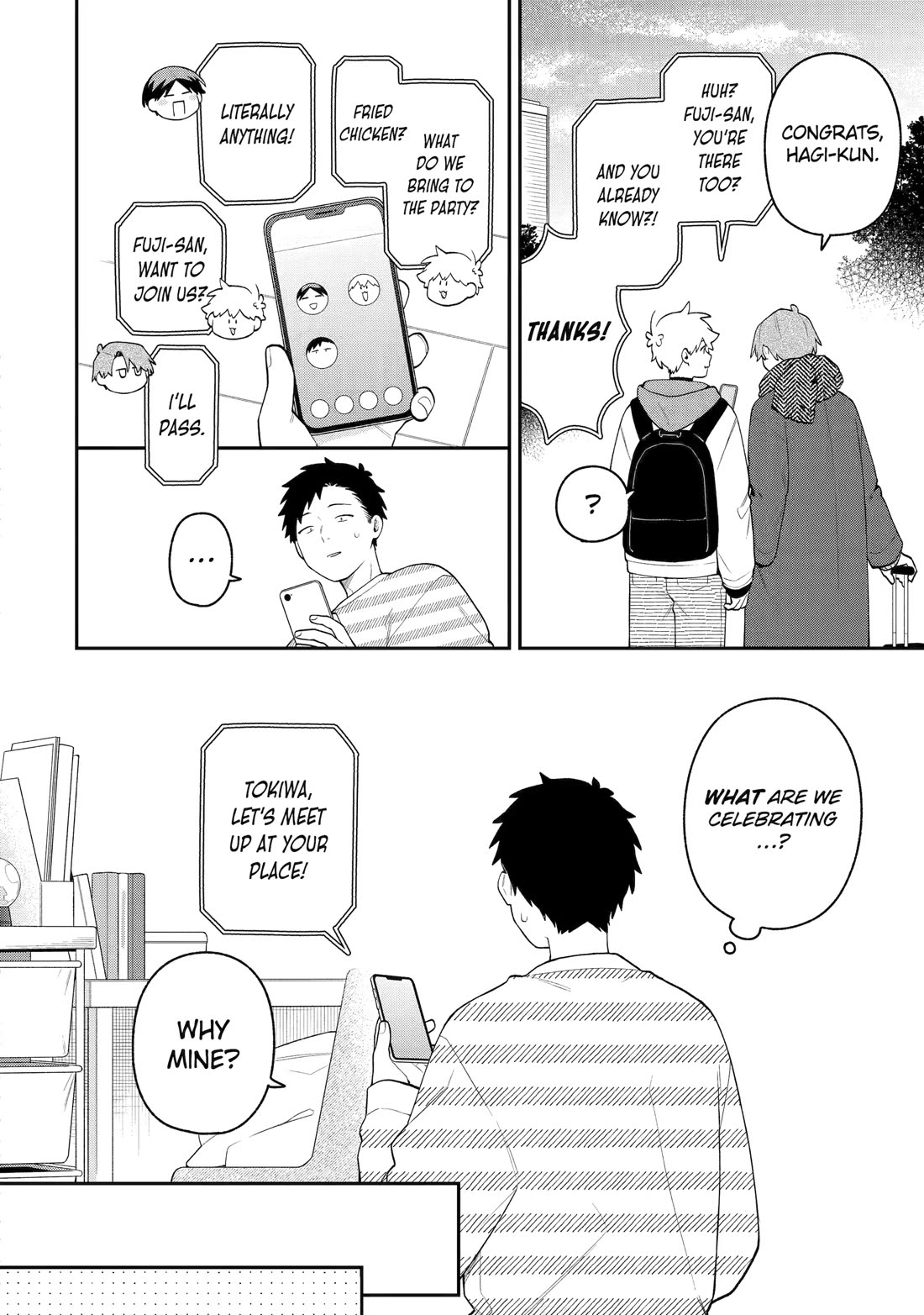 How I Attended an All-Guy's Mixer chapter 64 page 4