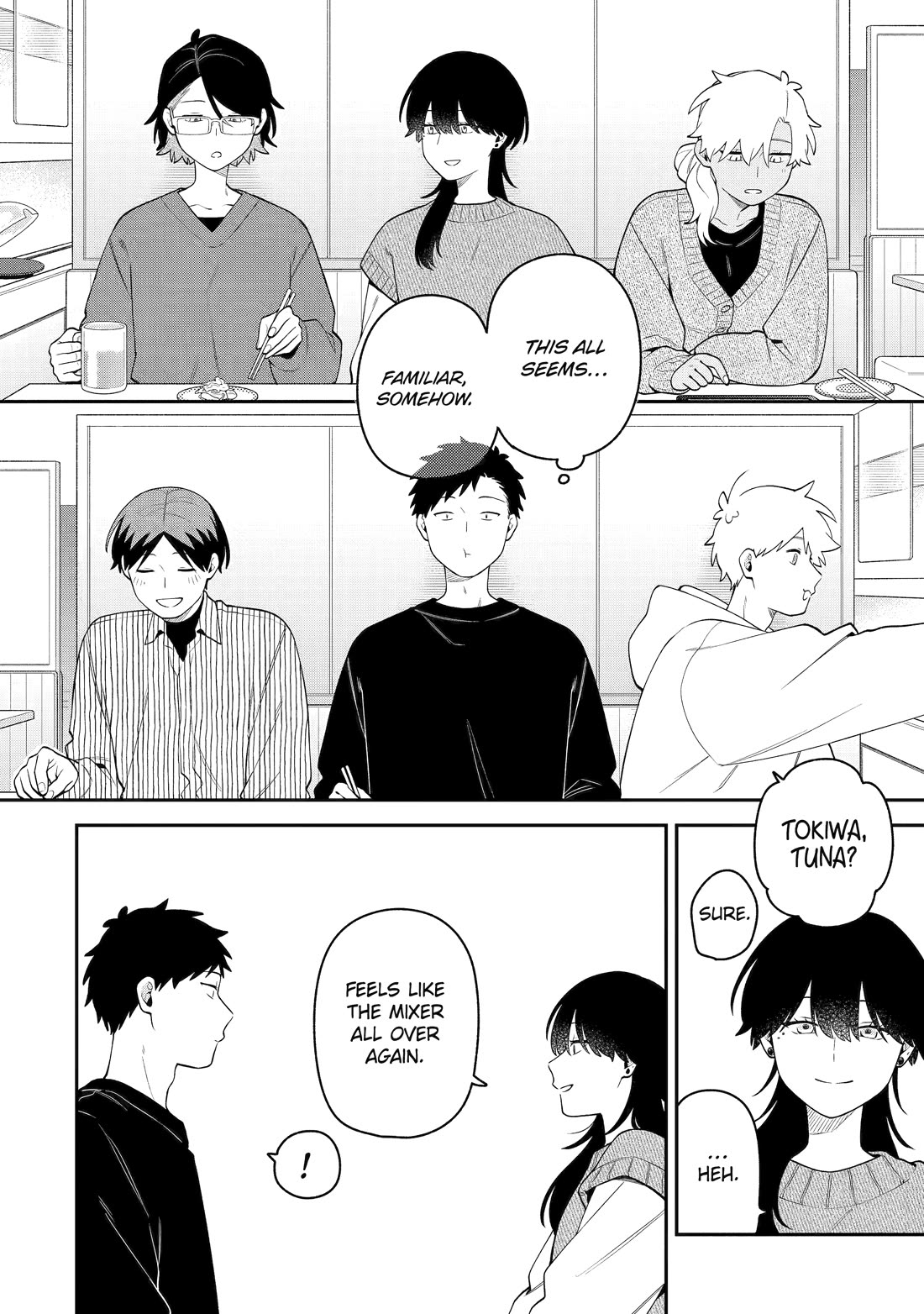 How I Attended an All-Guy's Mixer chapter 69 page 12