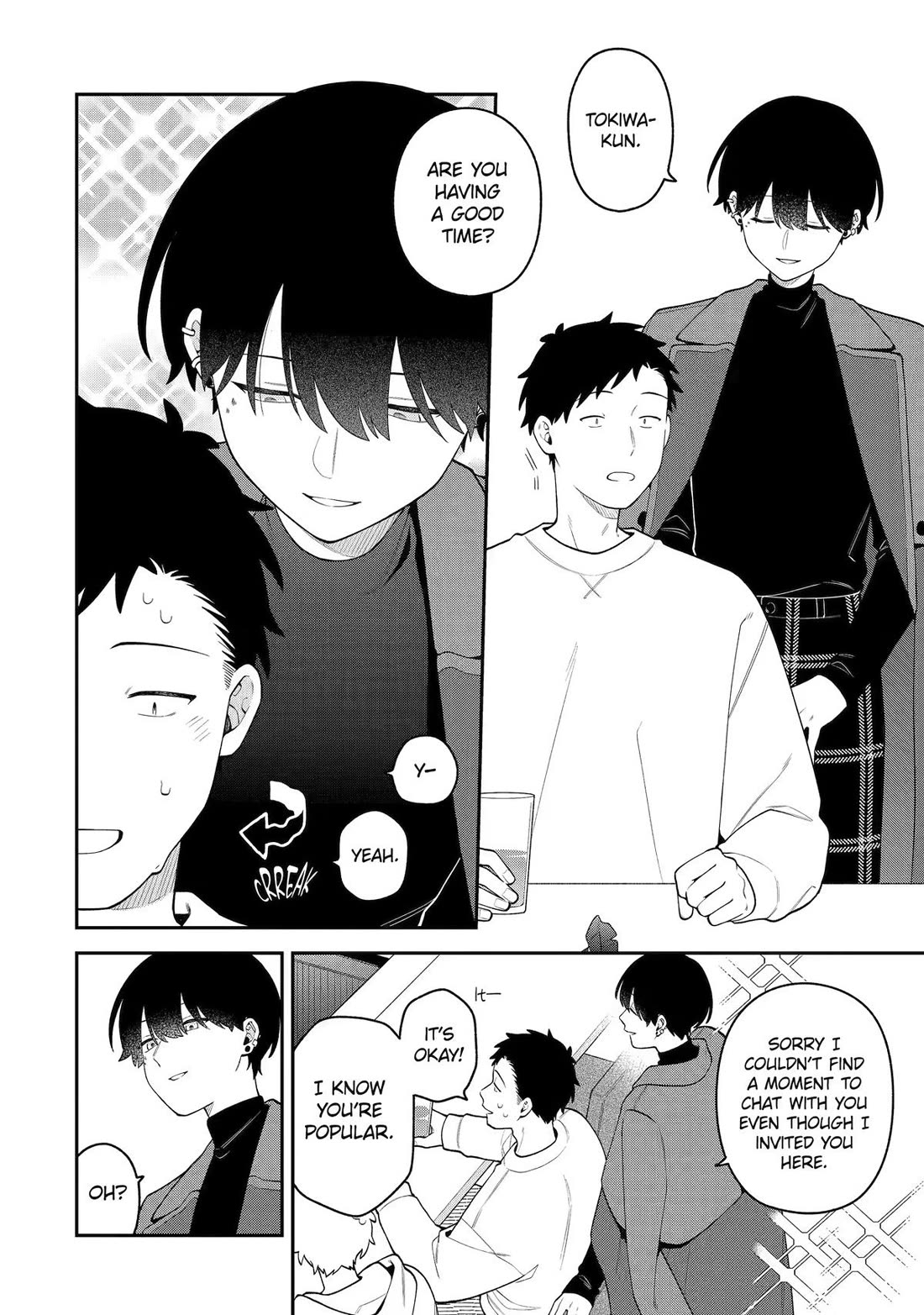 How I Attended an All-Guy's Mixer chapter 74 page 8