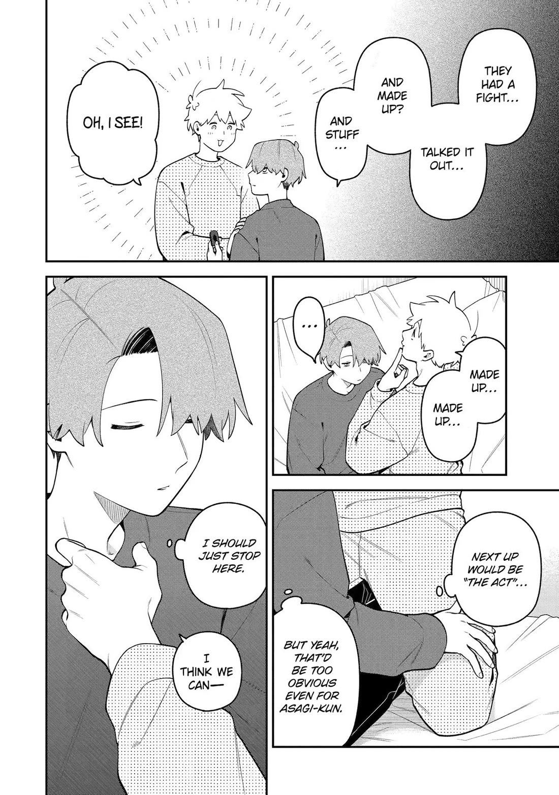 How I Attended an All-Guy's Mixer chapter 75 page 14