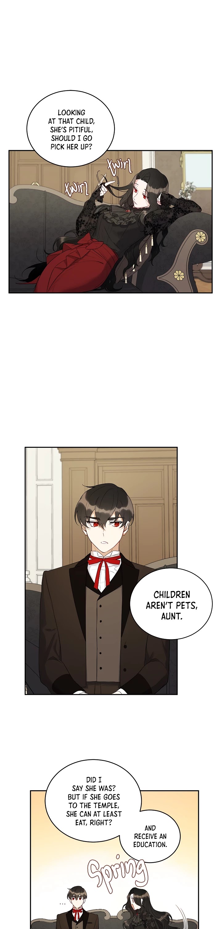 How to be a Dark Hero’s Daughter chapter 3 page 2