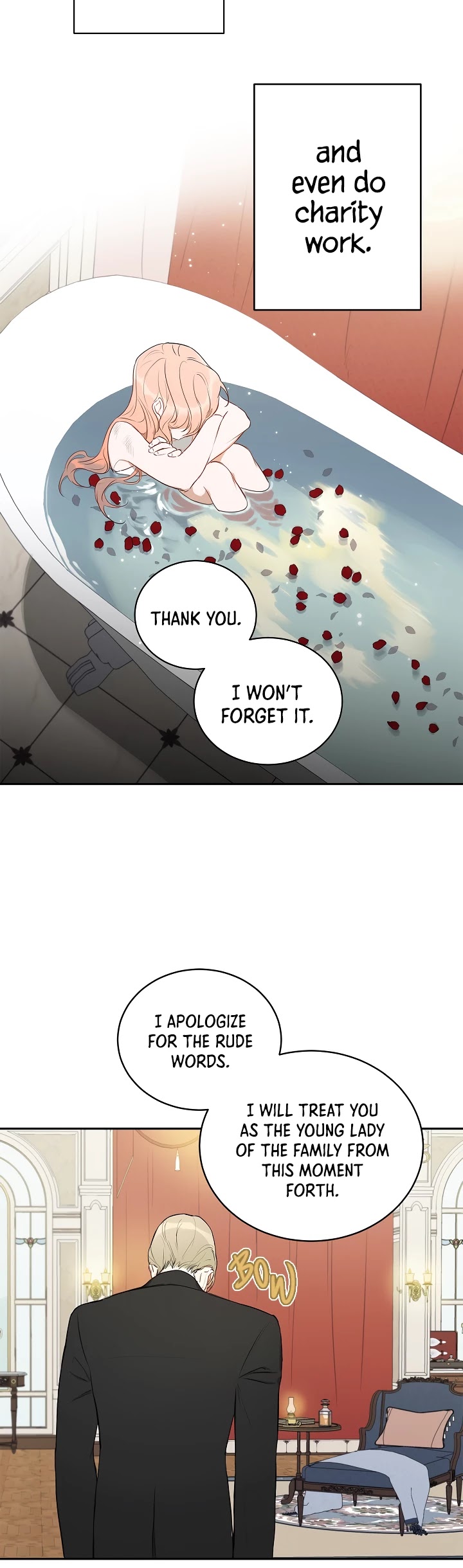 How to be a Dark Hero’s Daughter chapter 3 page 28