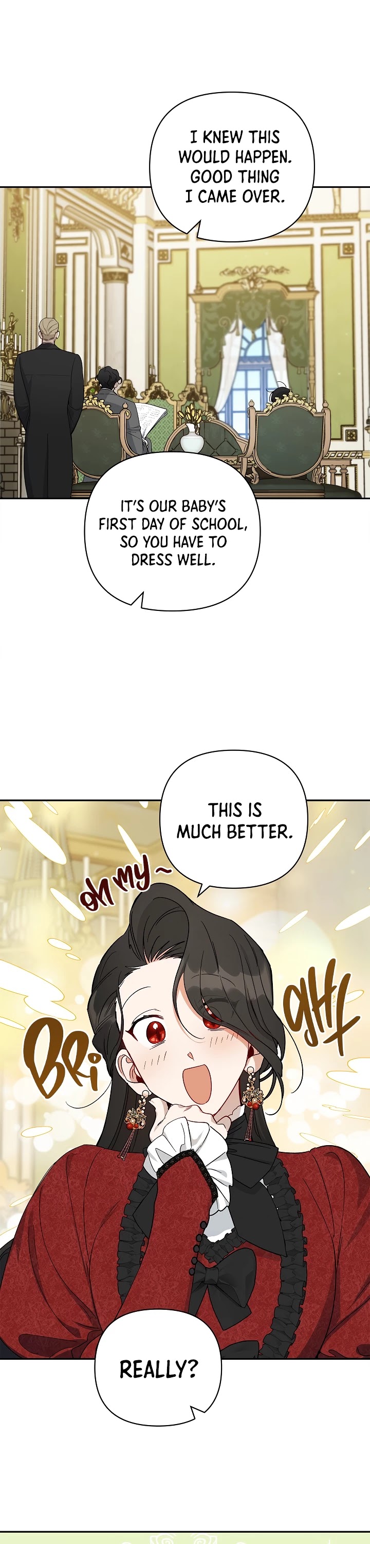 How to be a Dark Hero’s Daughter chapter 36 page 24