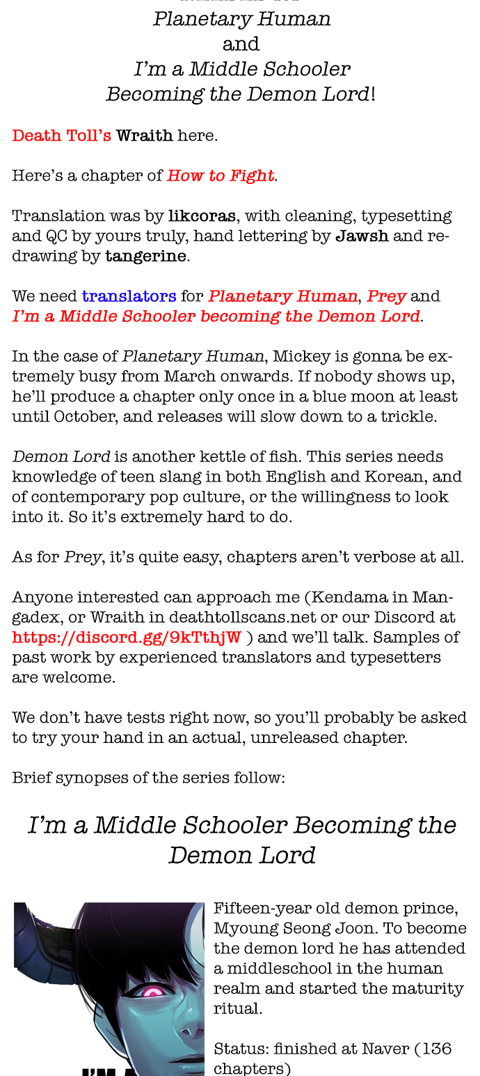 How to fight chapter 101 page 110