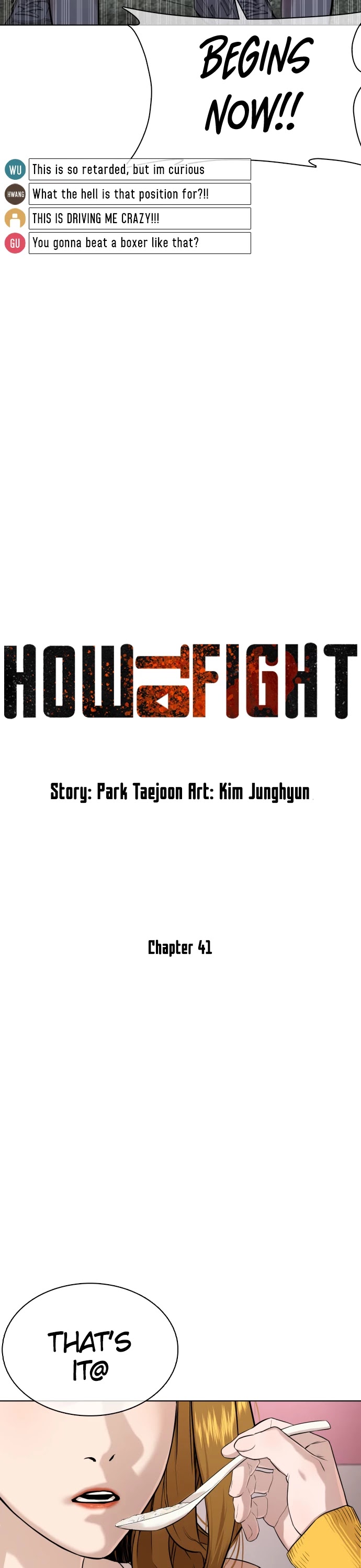 How to fight chapter 41 page 15