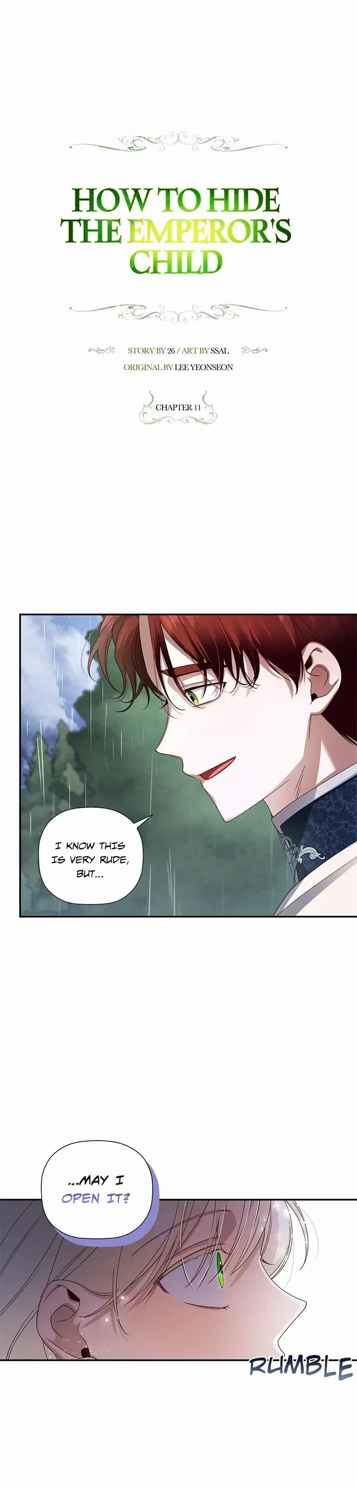 How to Hide the Emperor's Child chapter 11 page 1