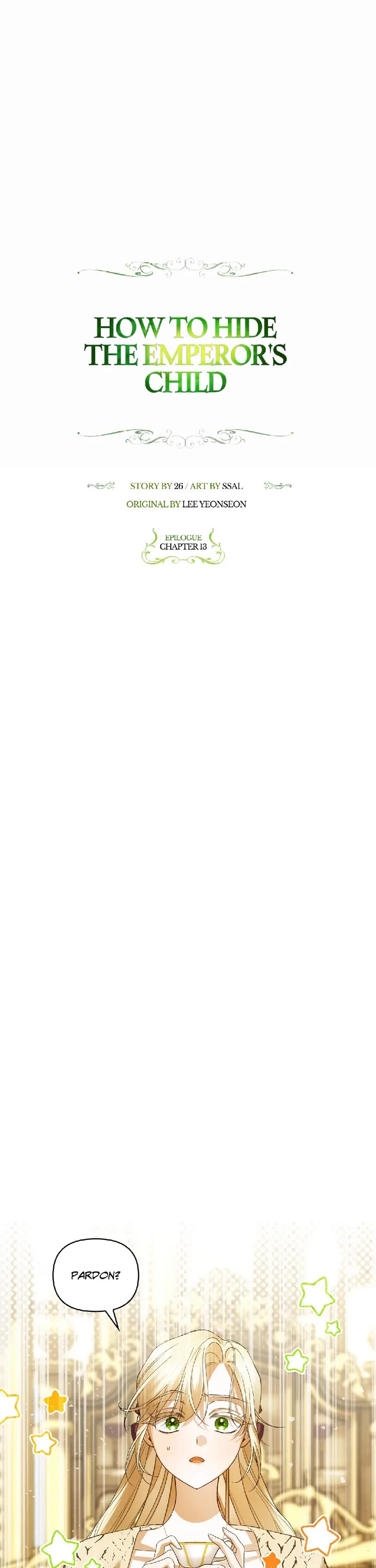 How to Hide the Emperor's Child chapter 126 page 1