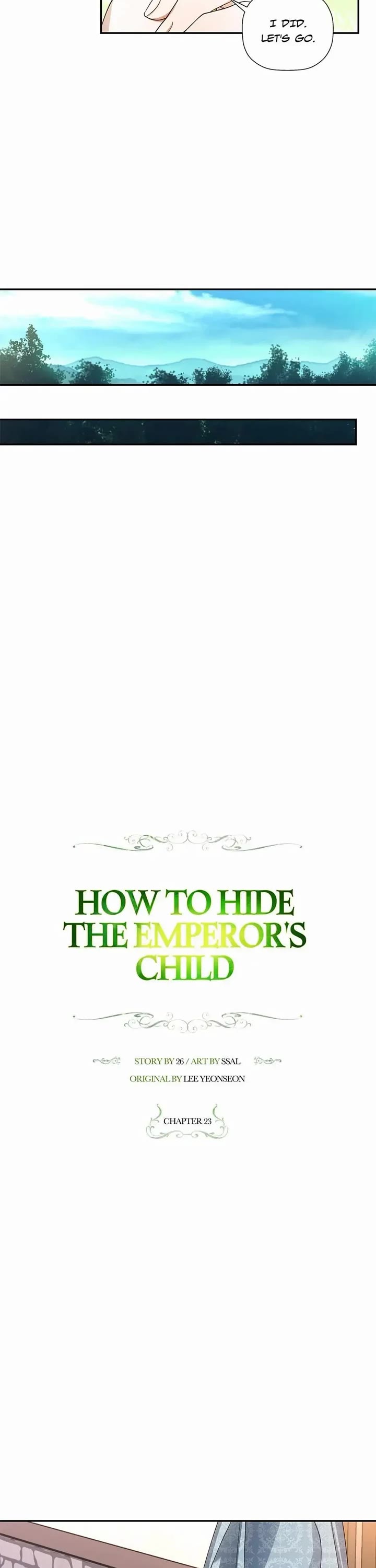 How to Hide the Emperor's Child chapter 23 page 22