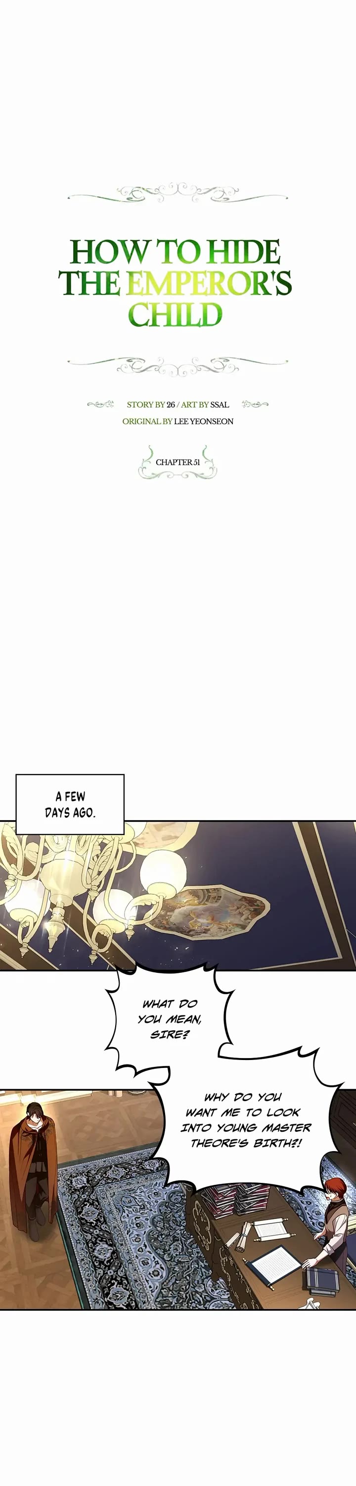 How to Hide the Emperor's Child chapter 51 page 1