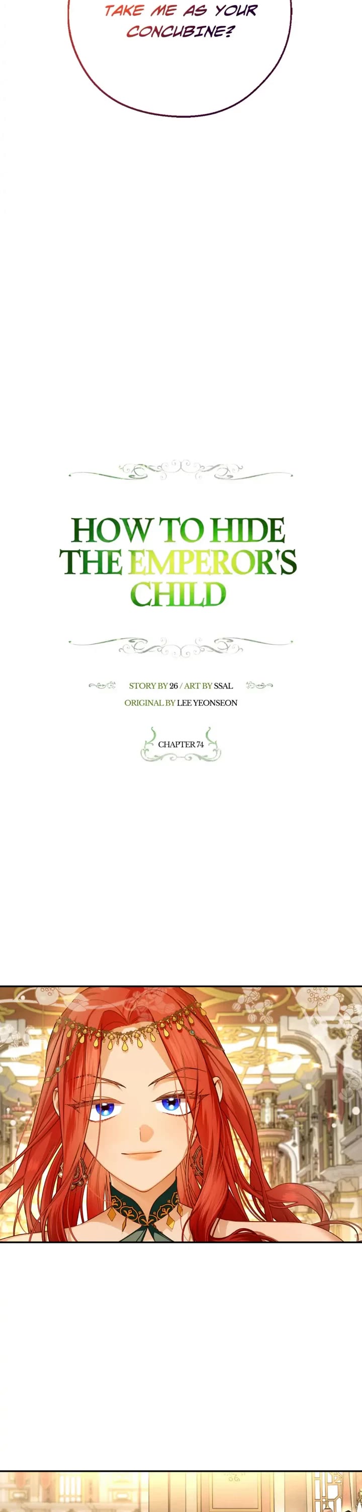 How to Hide the Emperor's Child chapter 74 page 3