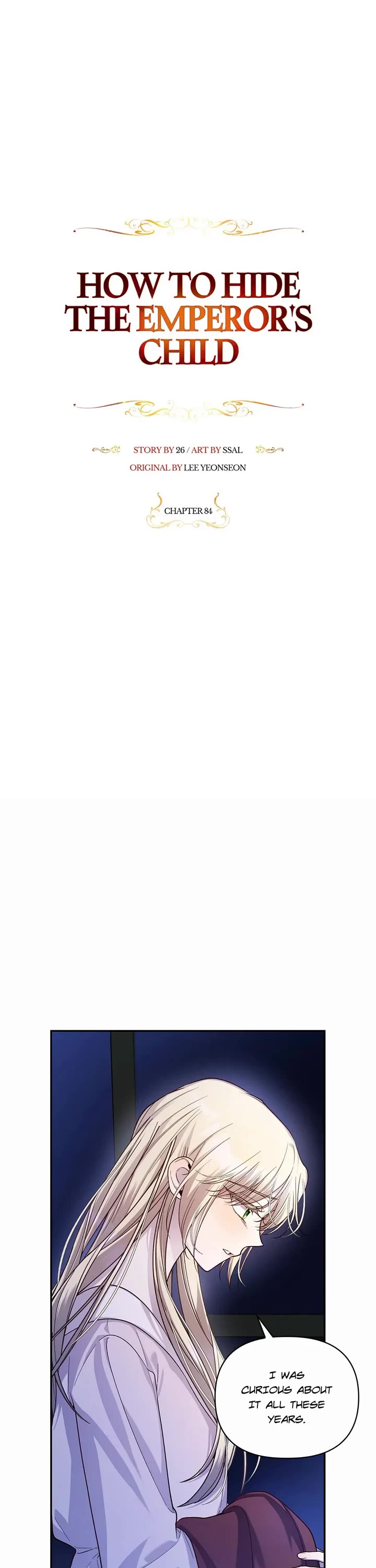 How to Hide the Emperor's Child chapter 84 page 1