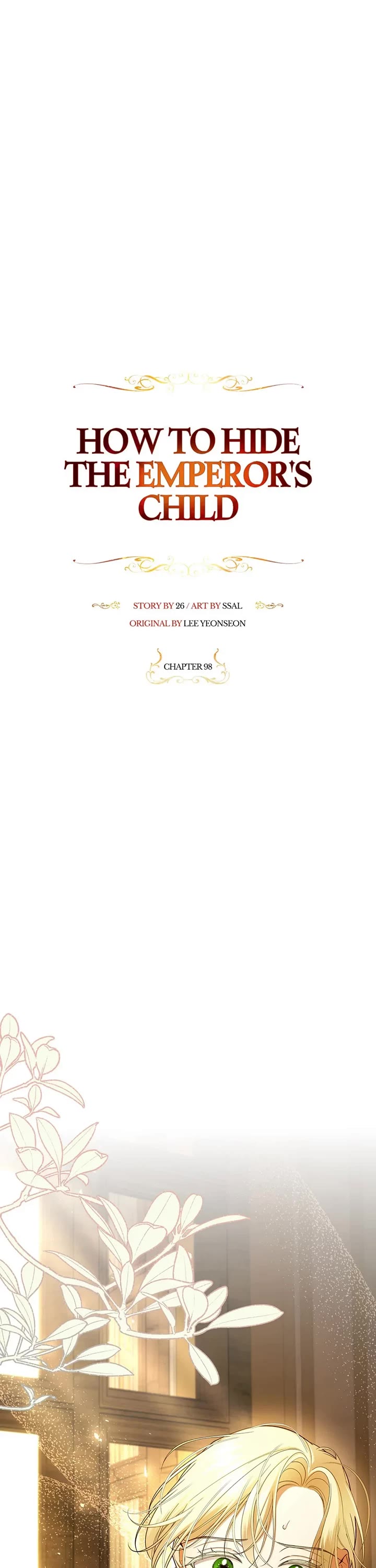 How to Hide the Emperor's Child chapter 98 page 1