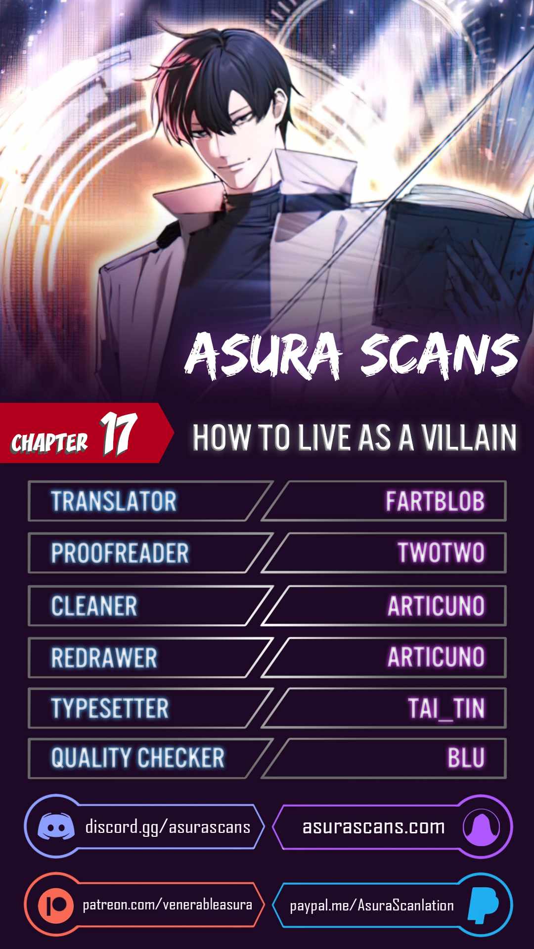 How to Live as a Villain chapter 17 page 1