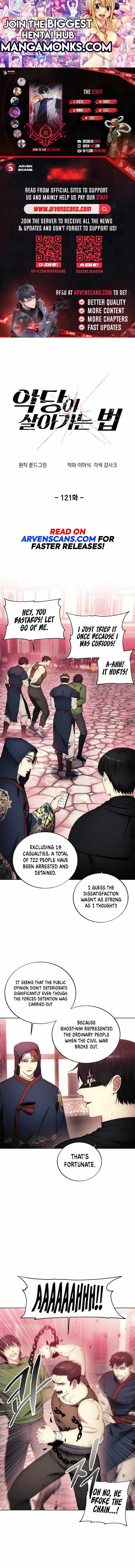 How to Live as a Villain chapter 121 page 1
