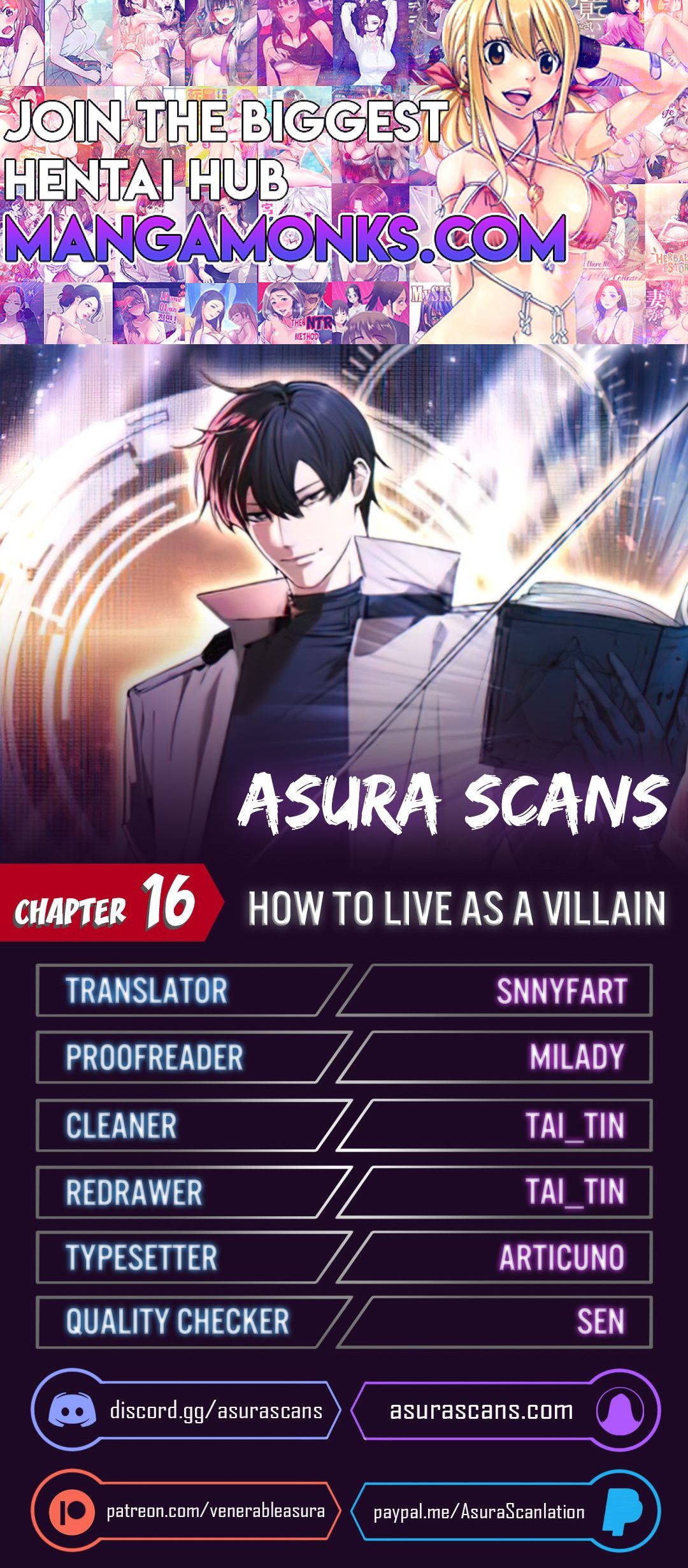 How to Live as a Villain chapter 16 page 1