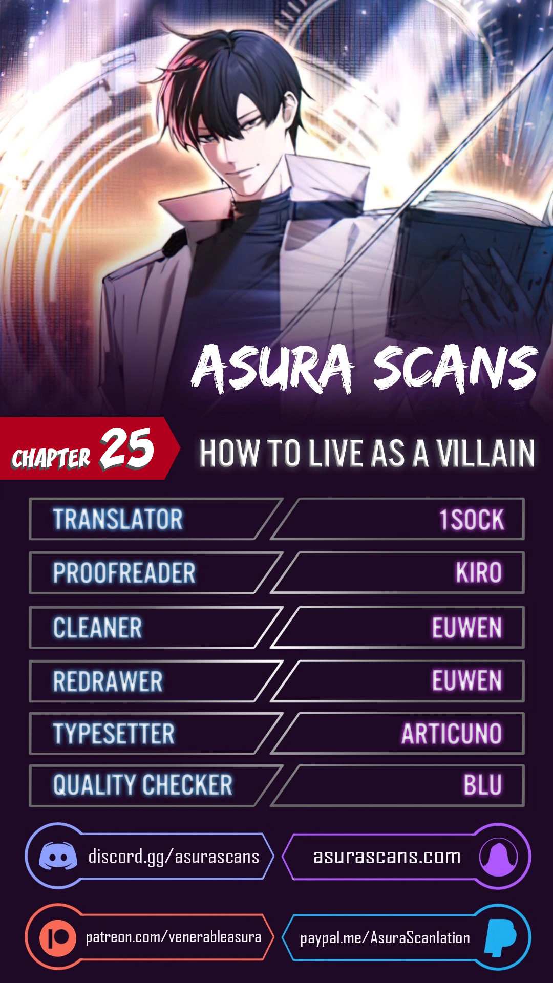 How to Live as a Villain chapter 25 page 1