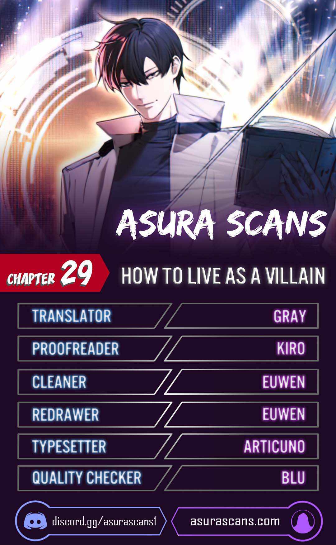 How to Live as a Villain chapter 29 page 1