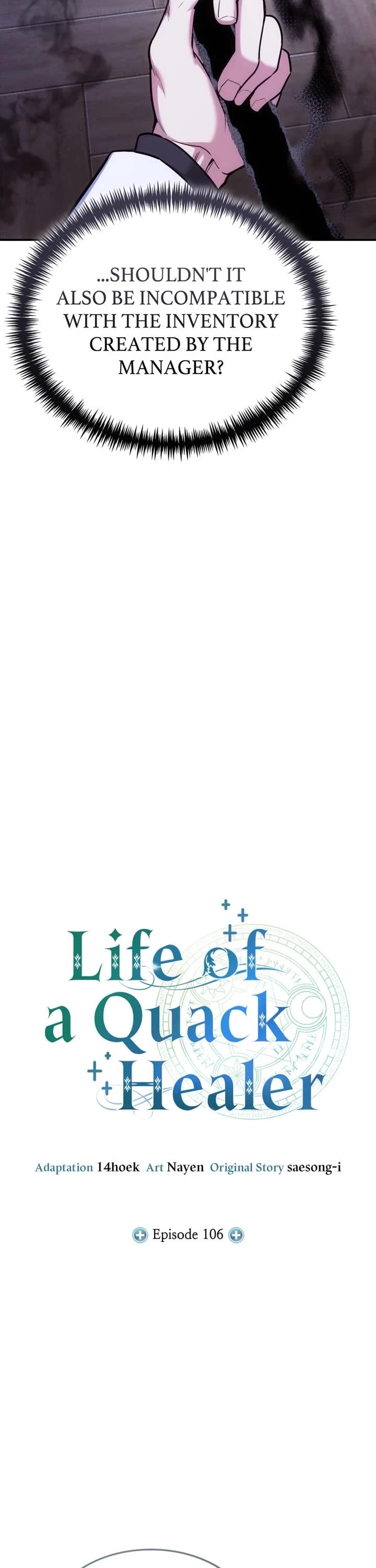 How To Live As An Unlicensed Healer chapter 106 page 21