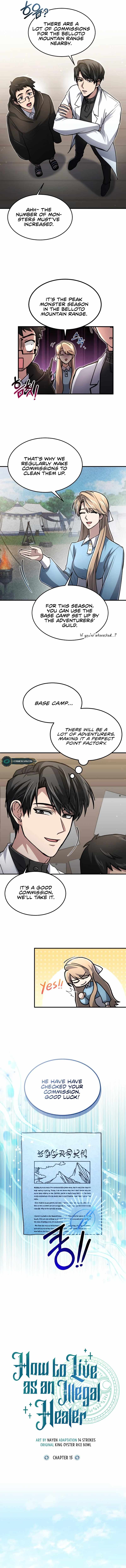 How To Live As An Unlicensed Healer chapter 15 page 6