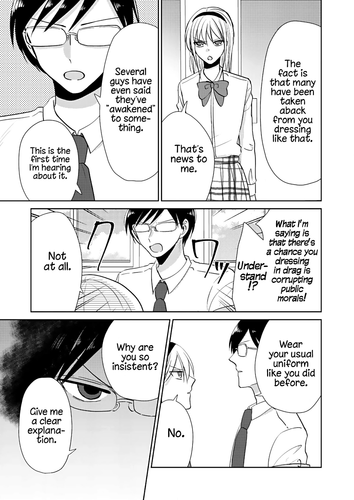 How to Start a Relationship With Crossdressing chapter 3 page 11