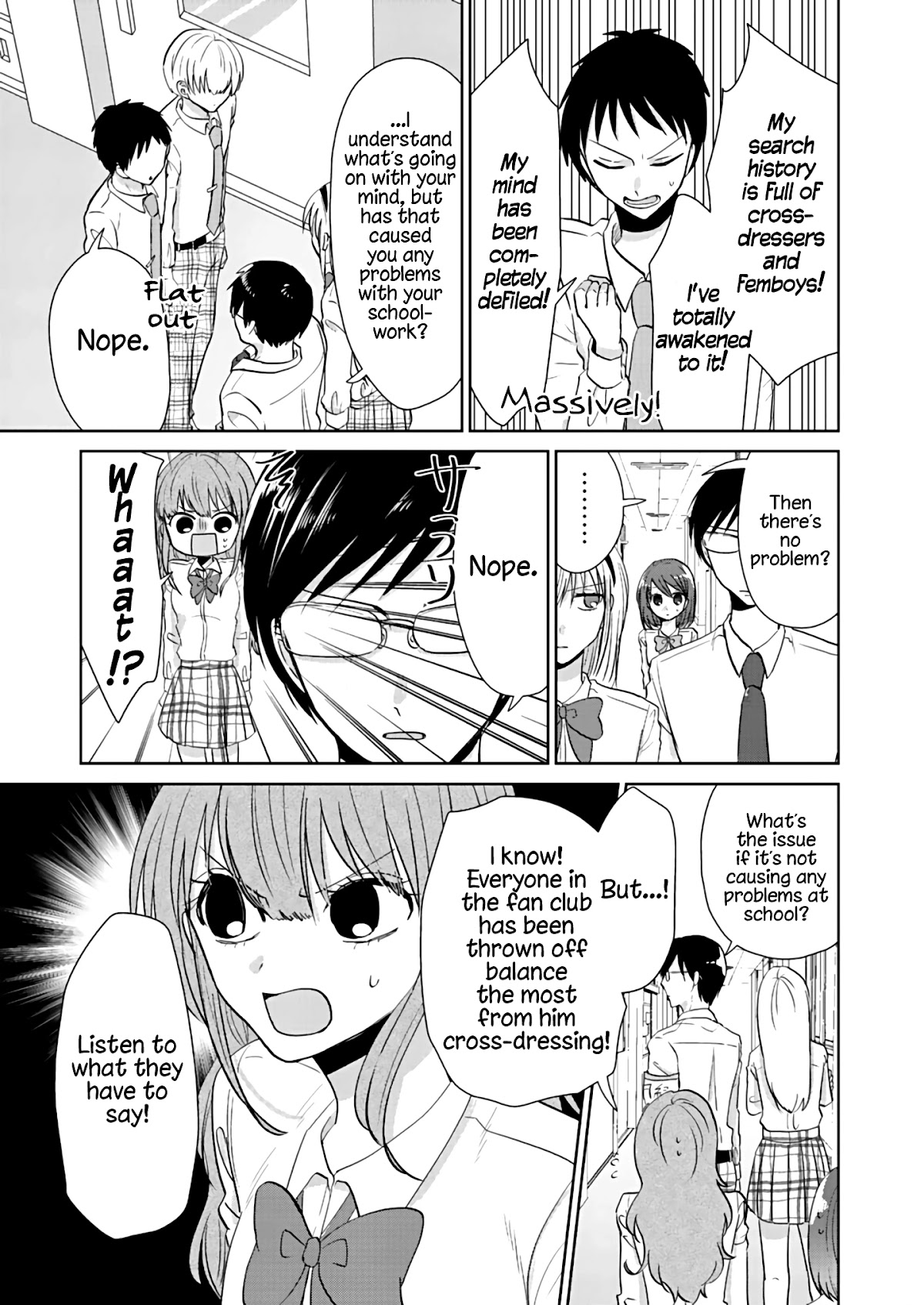 How to Start a Relationship With Crossdressing chapter 3 page 17