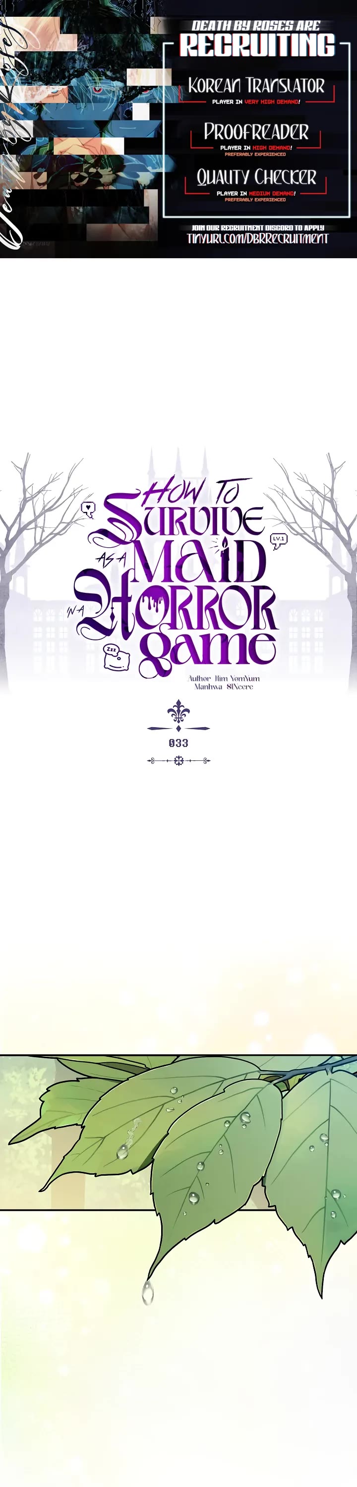 How to Survive as a Maid in a Horror Game chapter 33 page 1