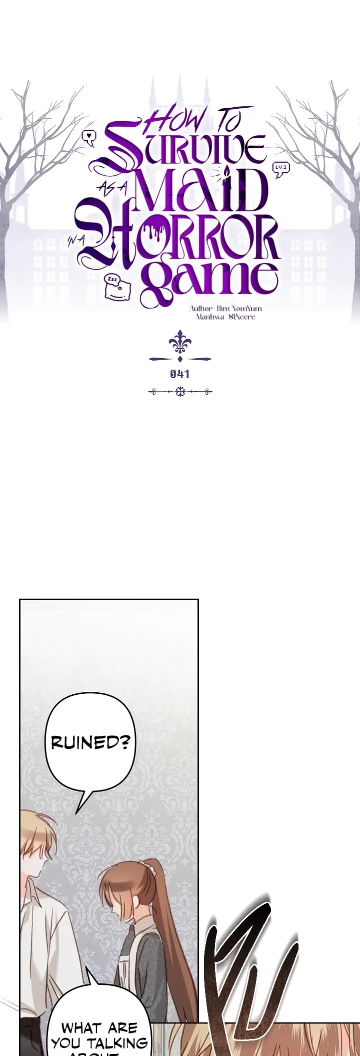 How to Survive as a Maid in a Horror Game chapter 41 page 7