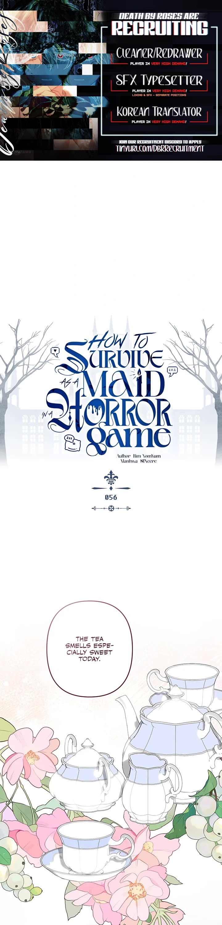 How to Survive as a Maid in a Horror Game chapter 56 page 1