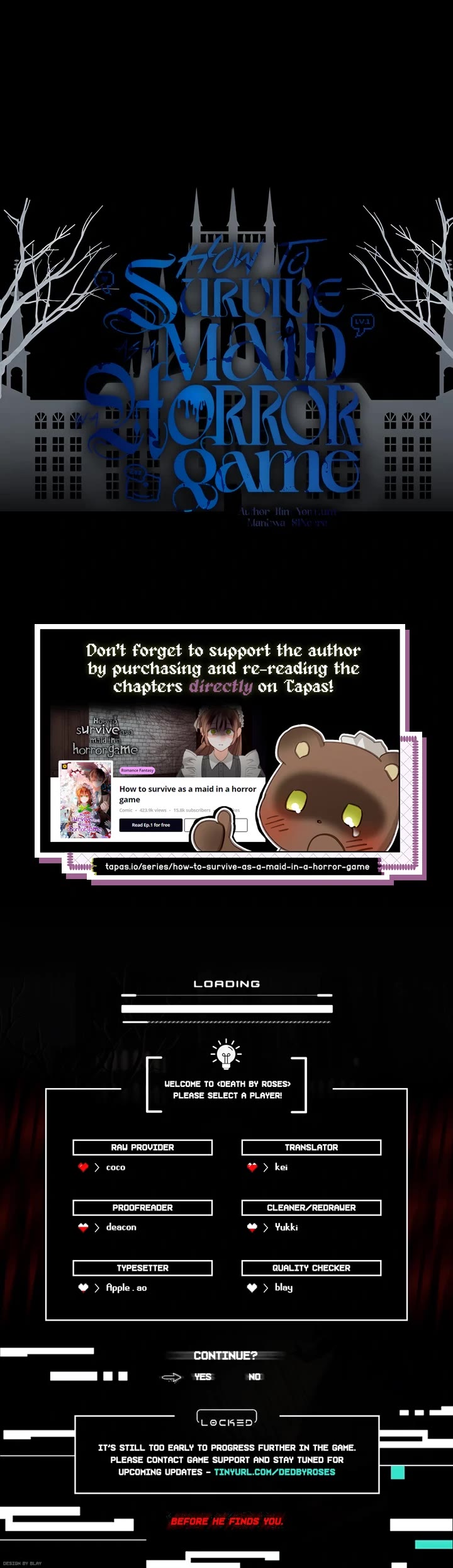 How to Survive as a Maid in a Horror Game chapter 58 page 34