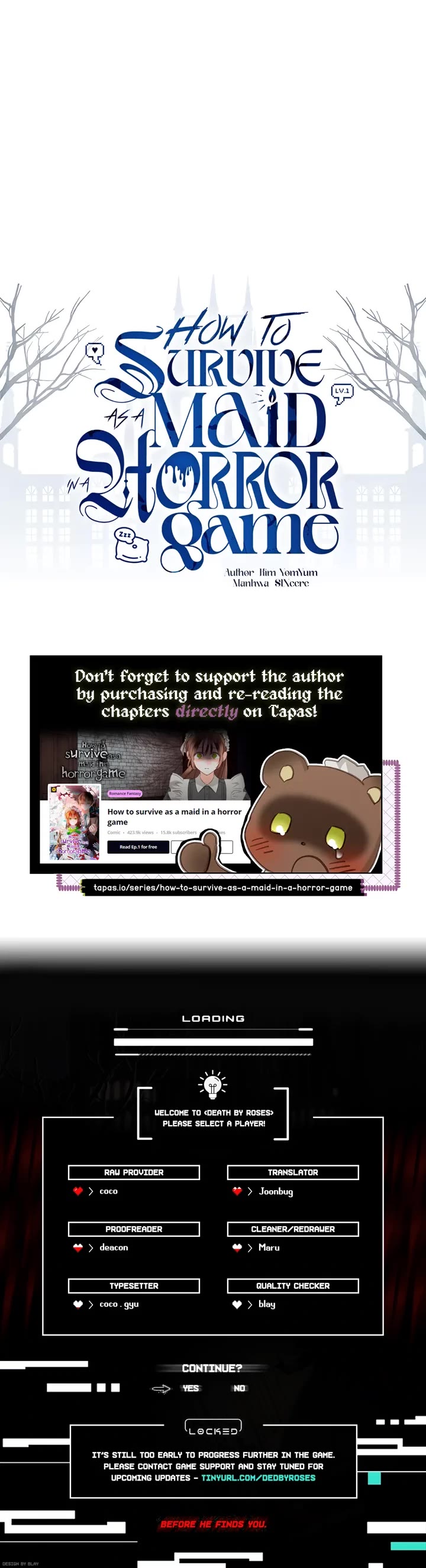 How to Survive as a Maid in a Horror Game chapter 60 page 34