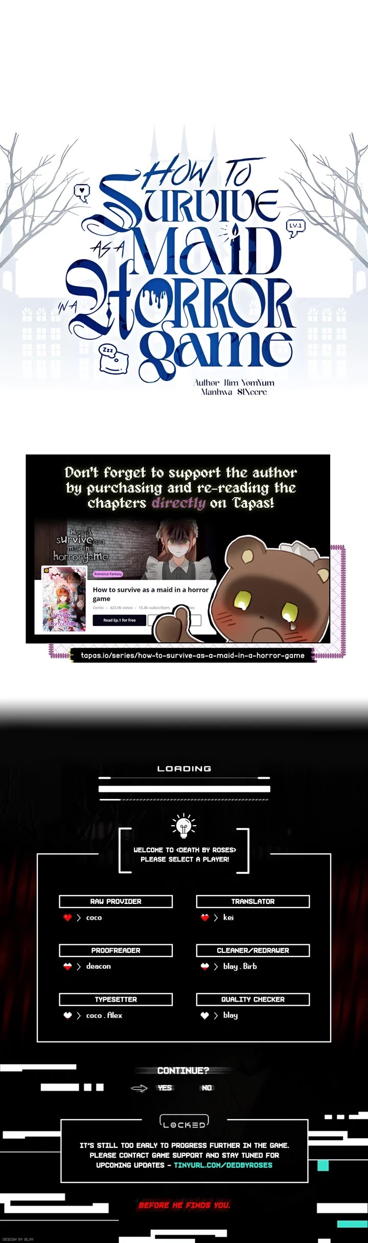 How to Survive as a Maid in a Horror Game chapter 68 page 34