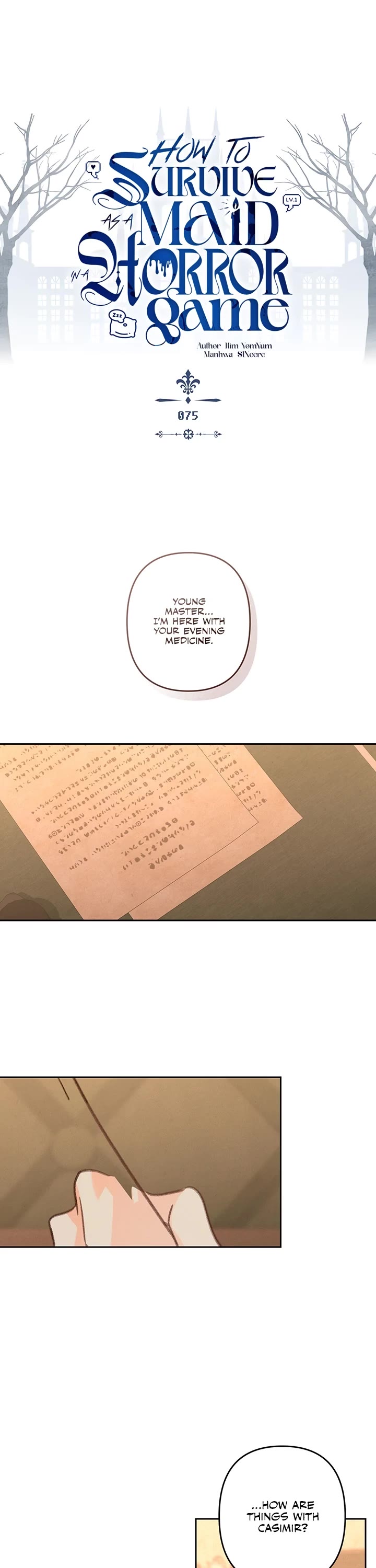 How to Survive as a Maid in a Horror Game chapter 75 page 12