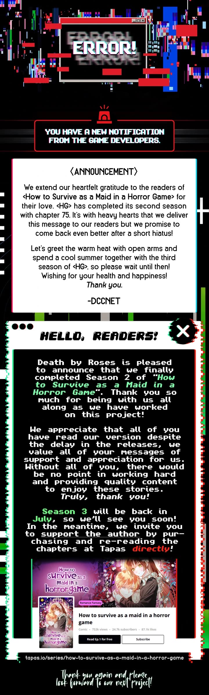 How to Survive as a Maid in a Horror Game chapter 75 page 35