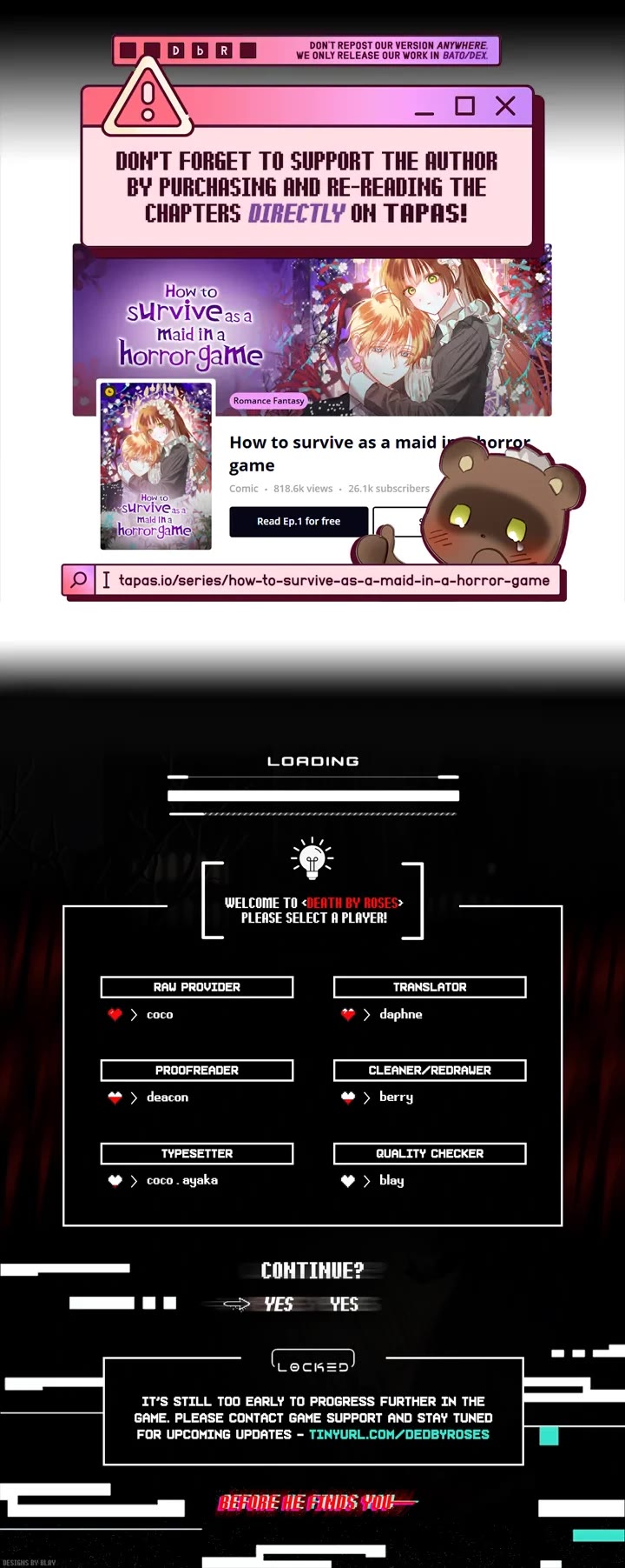 How to Survive as a Maid in a Horror Game chapter 78 page 35