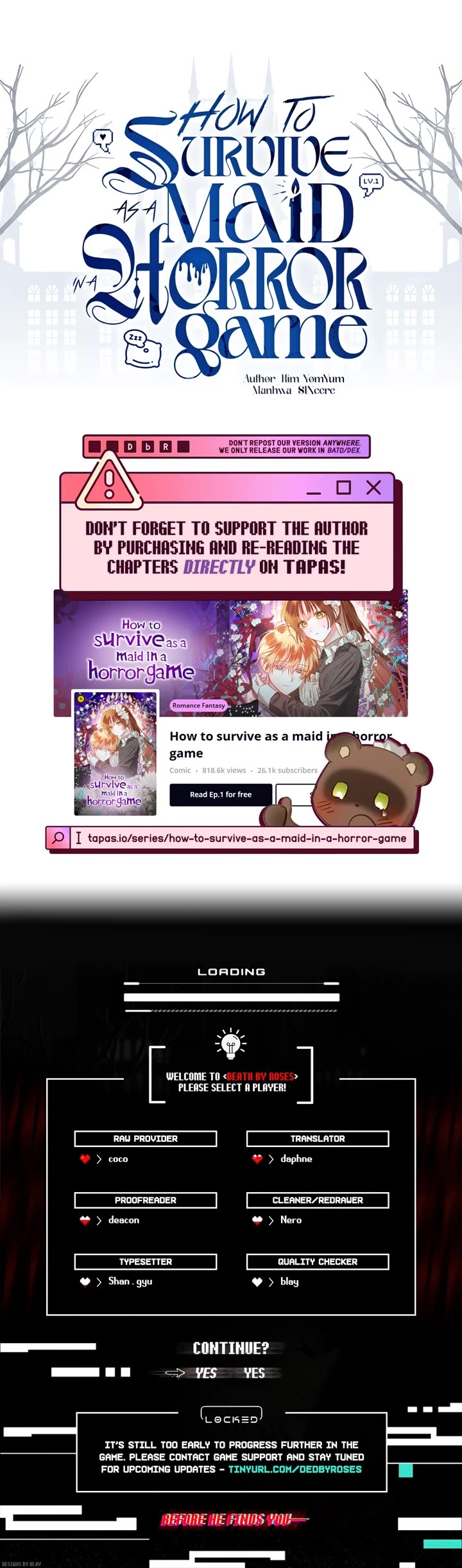 How to Survive as a Maid in a Horror Game chapter 79 page 34