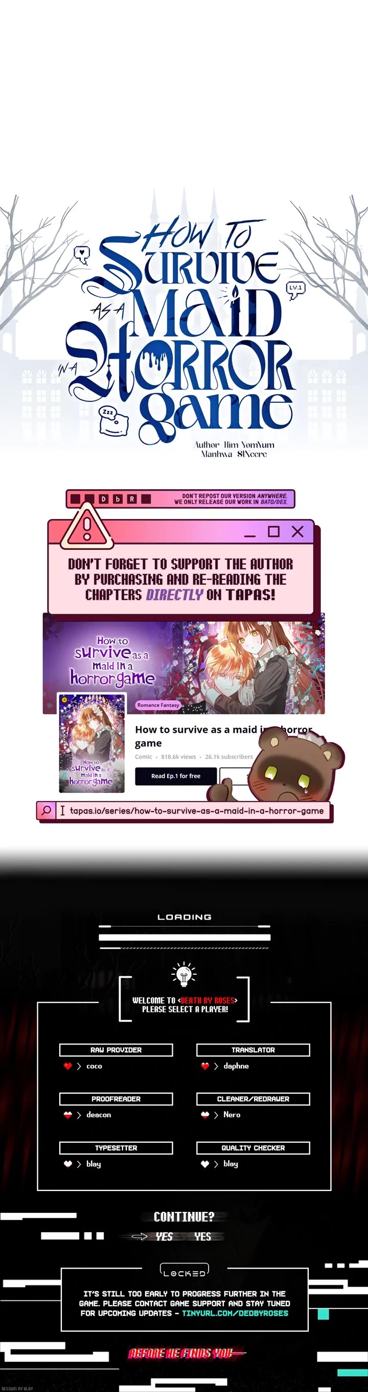 How to Survive as a Maid in a Horror Game chapter 80.5 page 15