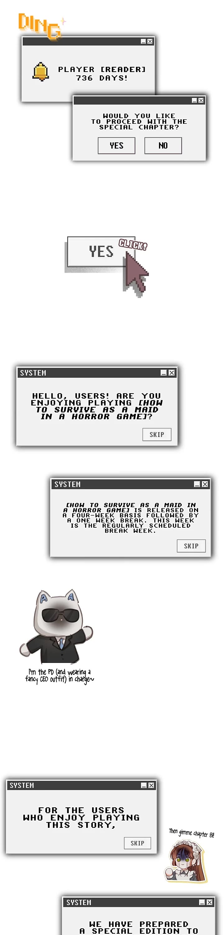 How to Survive as a Maid in a Horror Game chapter 80.5 page 2