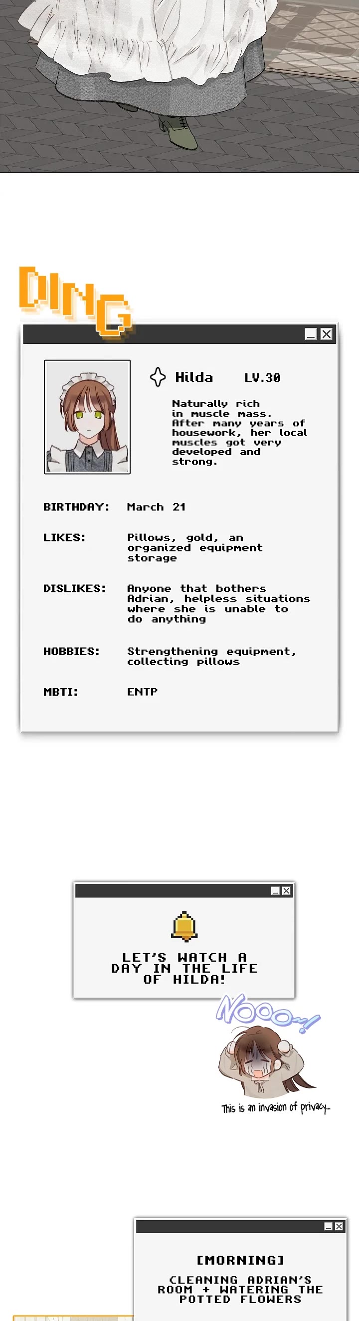 How to Survive as a Maid in a Horror Game chapter 80.5 page 4