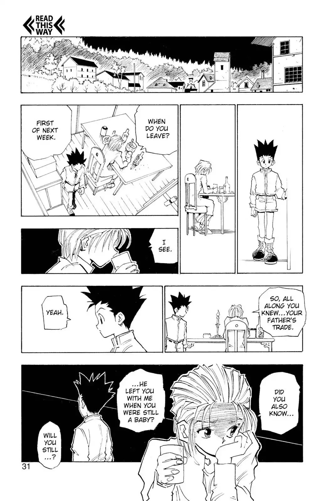 Hunter X Hunter chapter 1 page 32