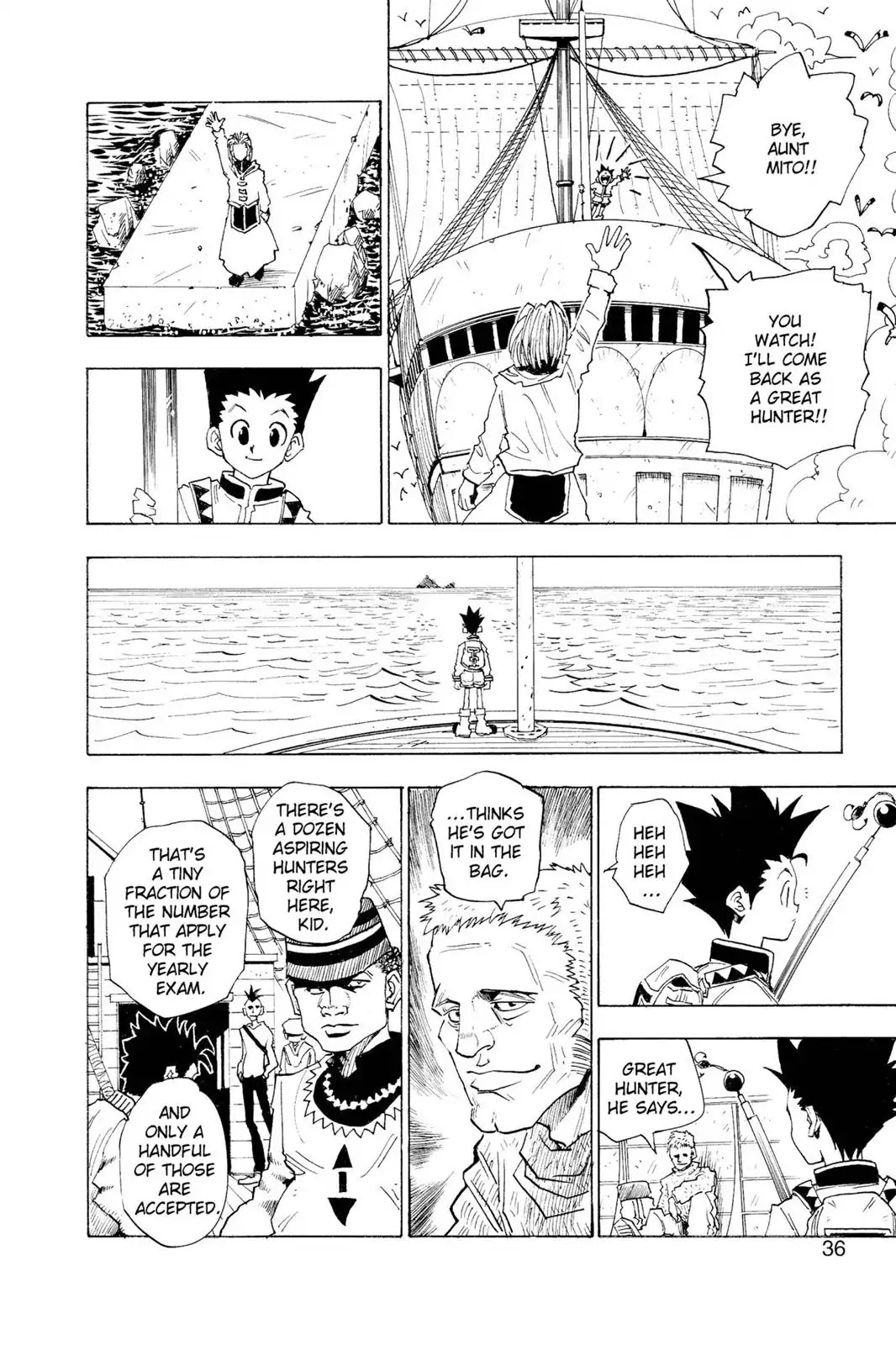 Hunter X Hunter chapter 1 page 37