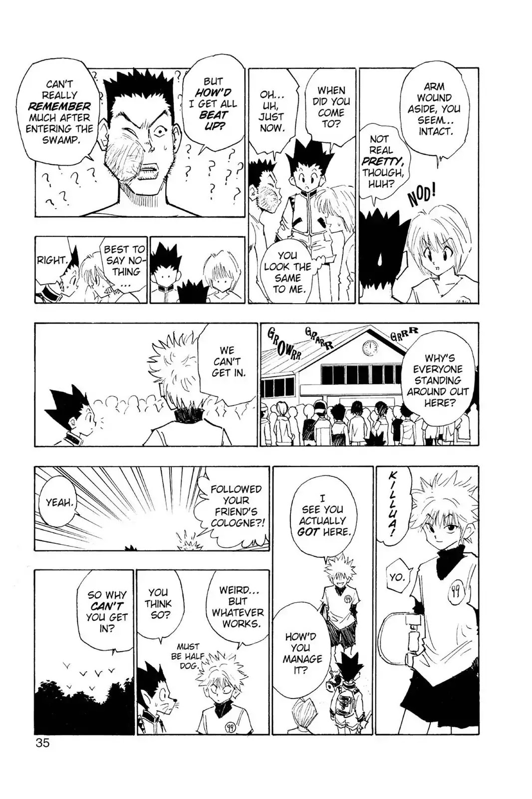 Hunter X Hunter chapter 10 page 9