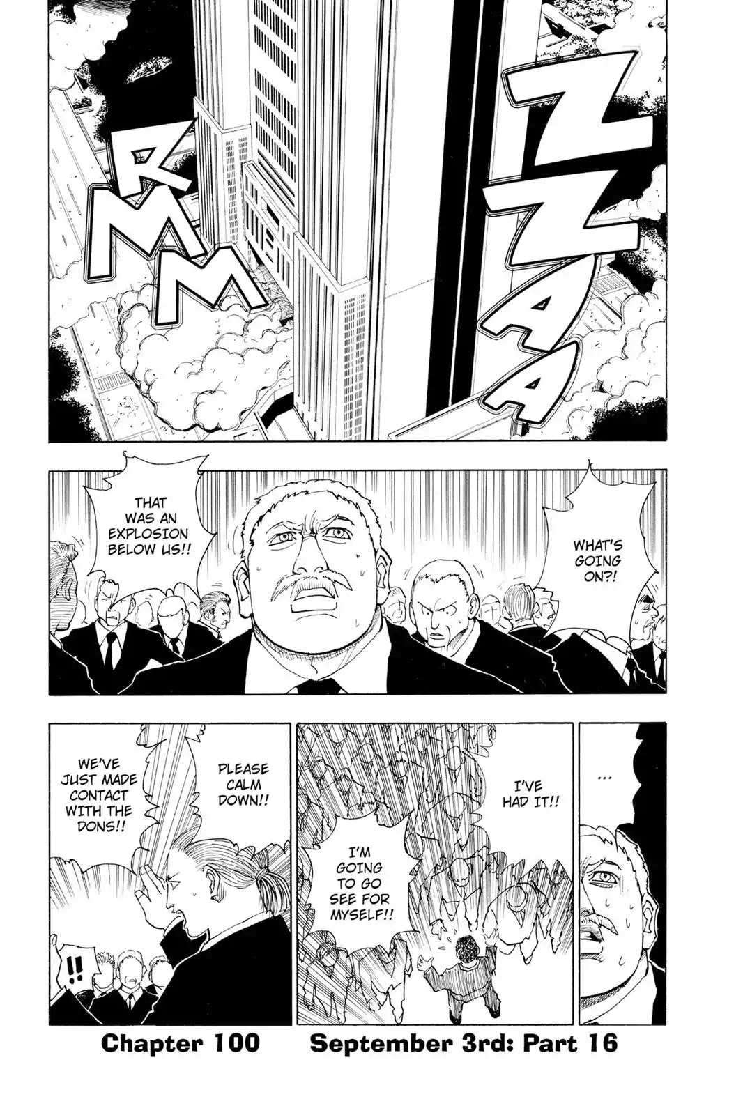 Hunter X Hunter chapter 100 page 1