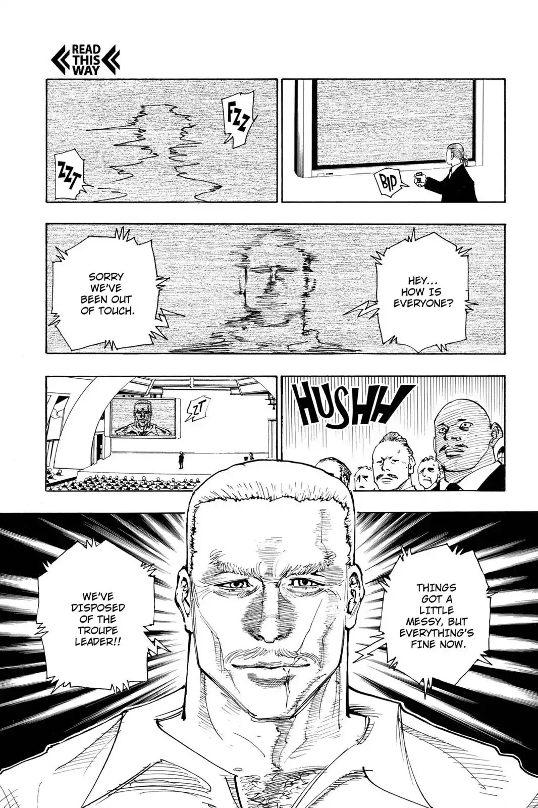 Hunter X Hunter chapter 100 page 3