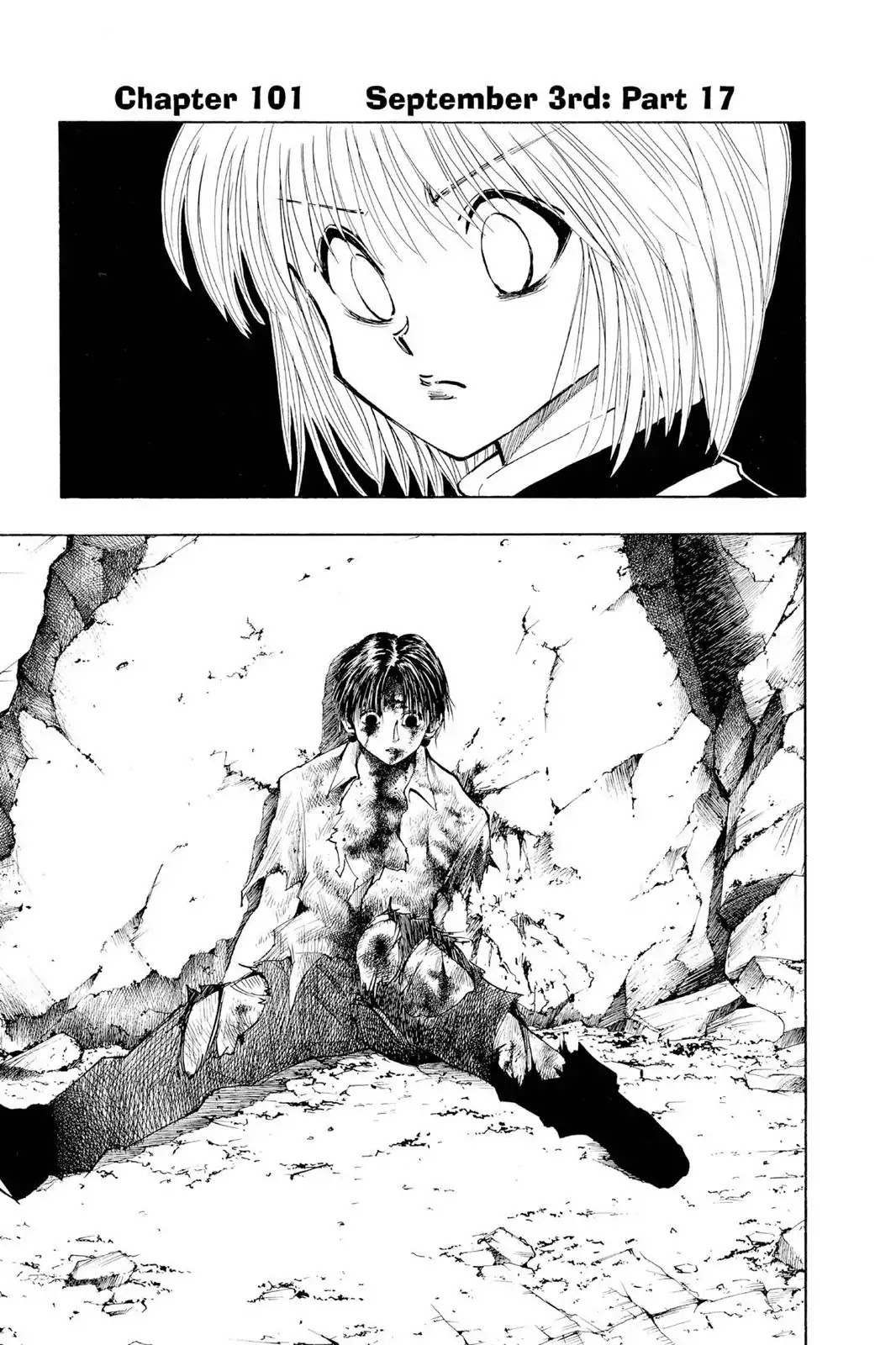 Hunter X Hunter chapter 101 page 1