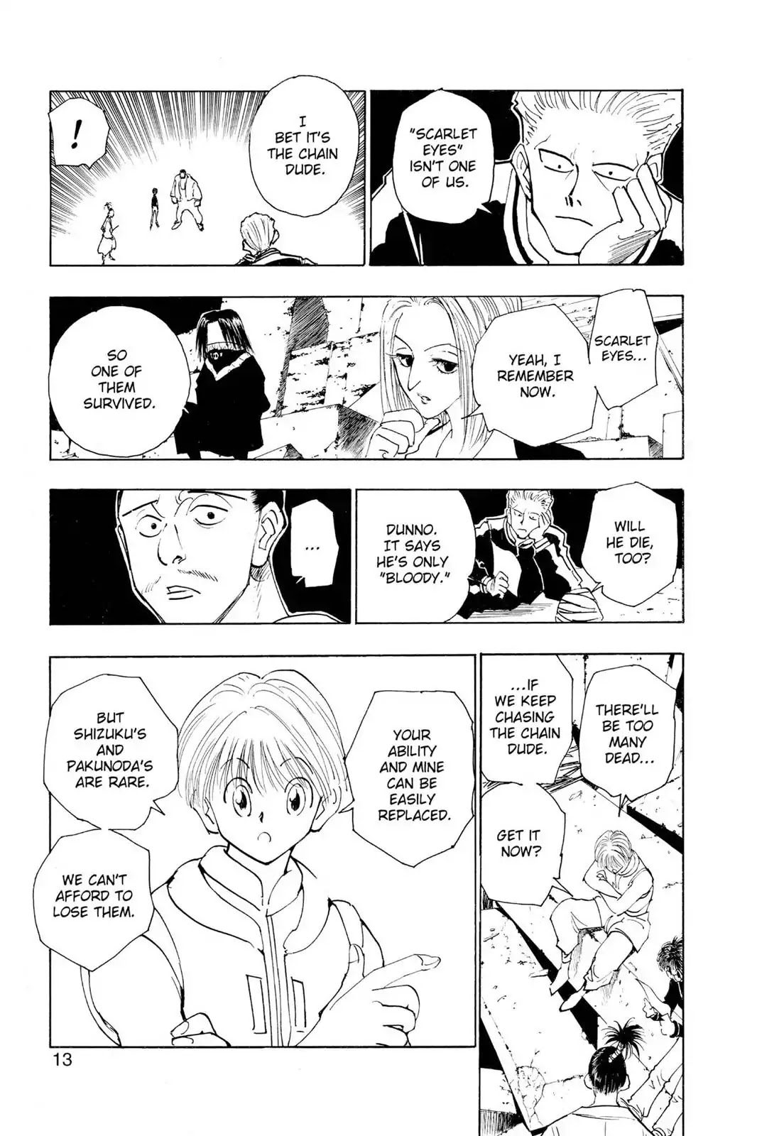 Hunter X Hunter chapter 104 page 13