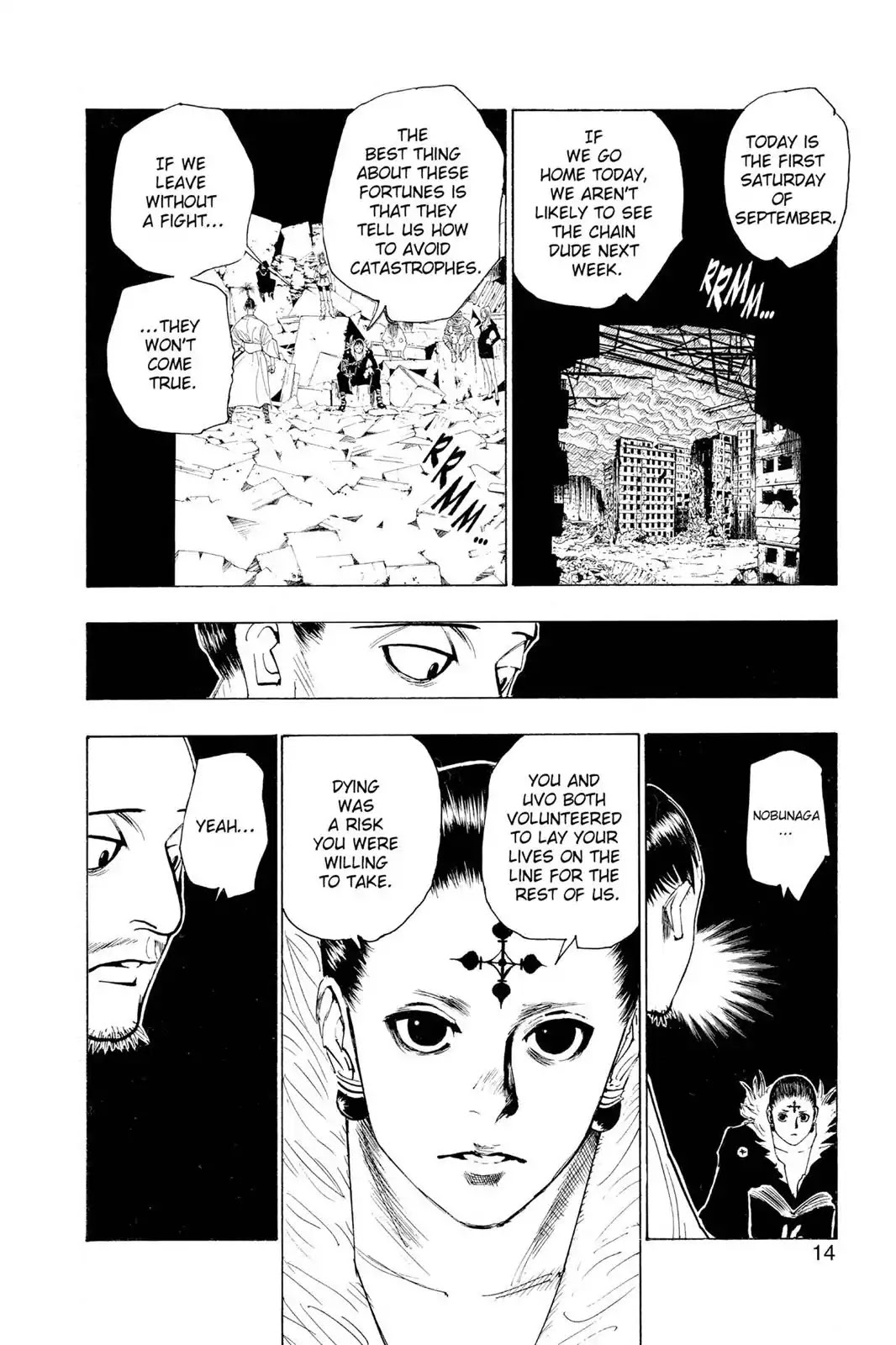 Hunter X Hunter chapter 104 page 14